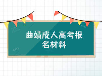 曲靖成人高考報(bào)名材料